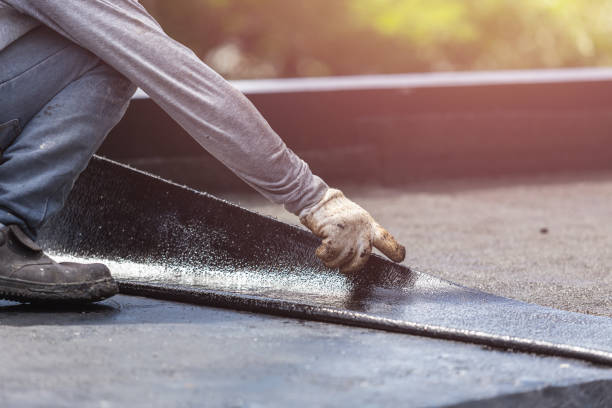 Professional Exterior Waterproofing technician working in Republic, WA
